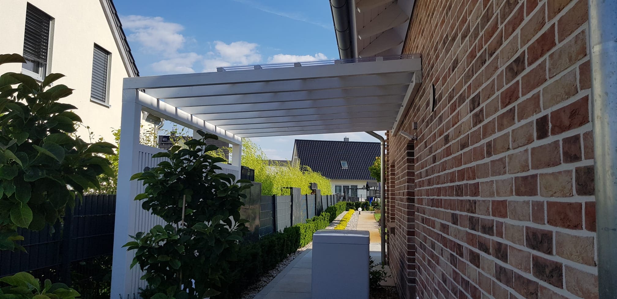 Carport with playground for Kids